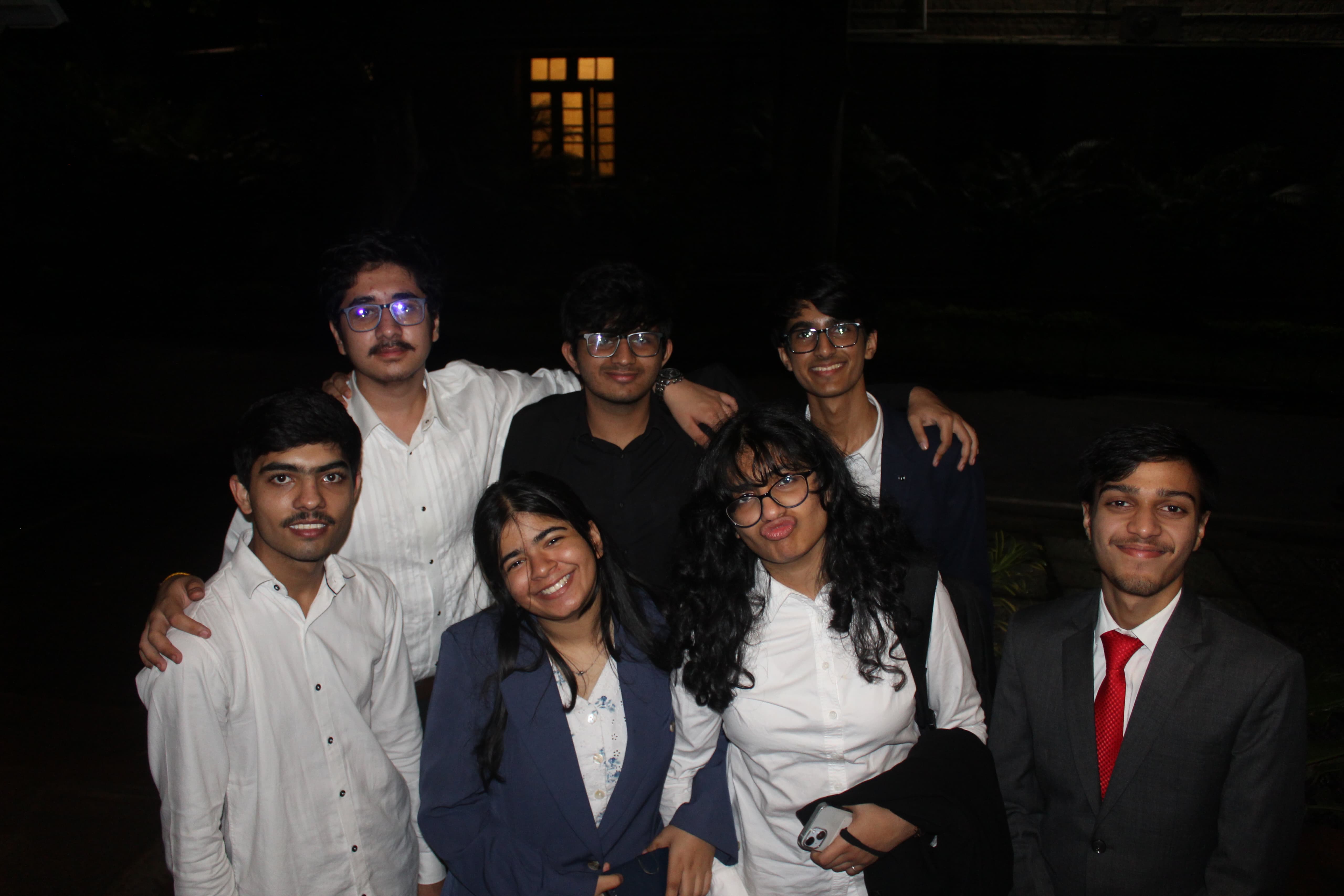 An evening group photograph at RSI India